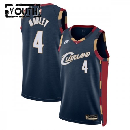 Canotte Bambino Cleveland Cavaliers Evan Mobley Nike 2025-26 Classic Edition Navy Swingman